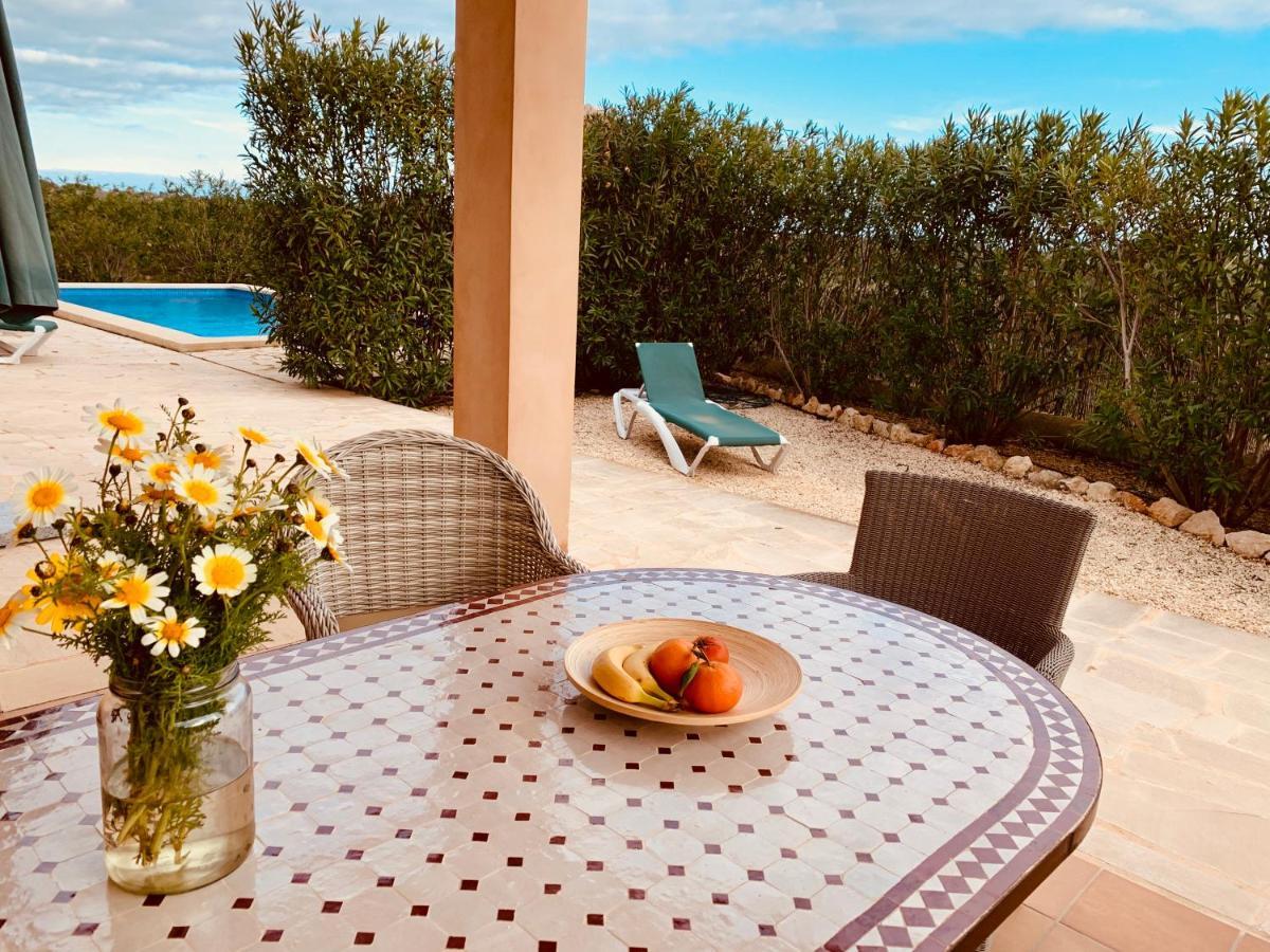 Casa Luz Solar - Schoene Finca In Strandnaehe, Privatpool, Klimaanlage, Wifi サンタニー エクステリア 写真