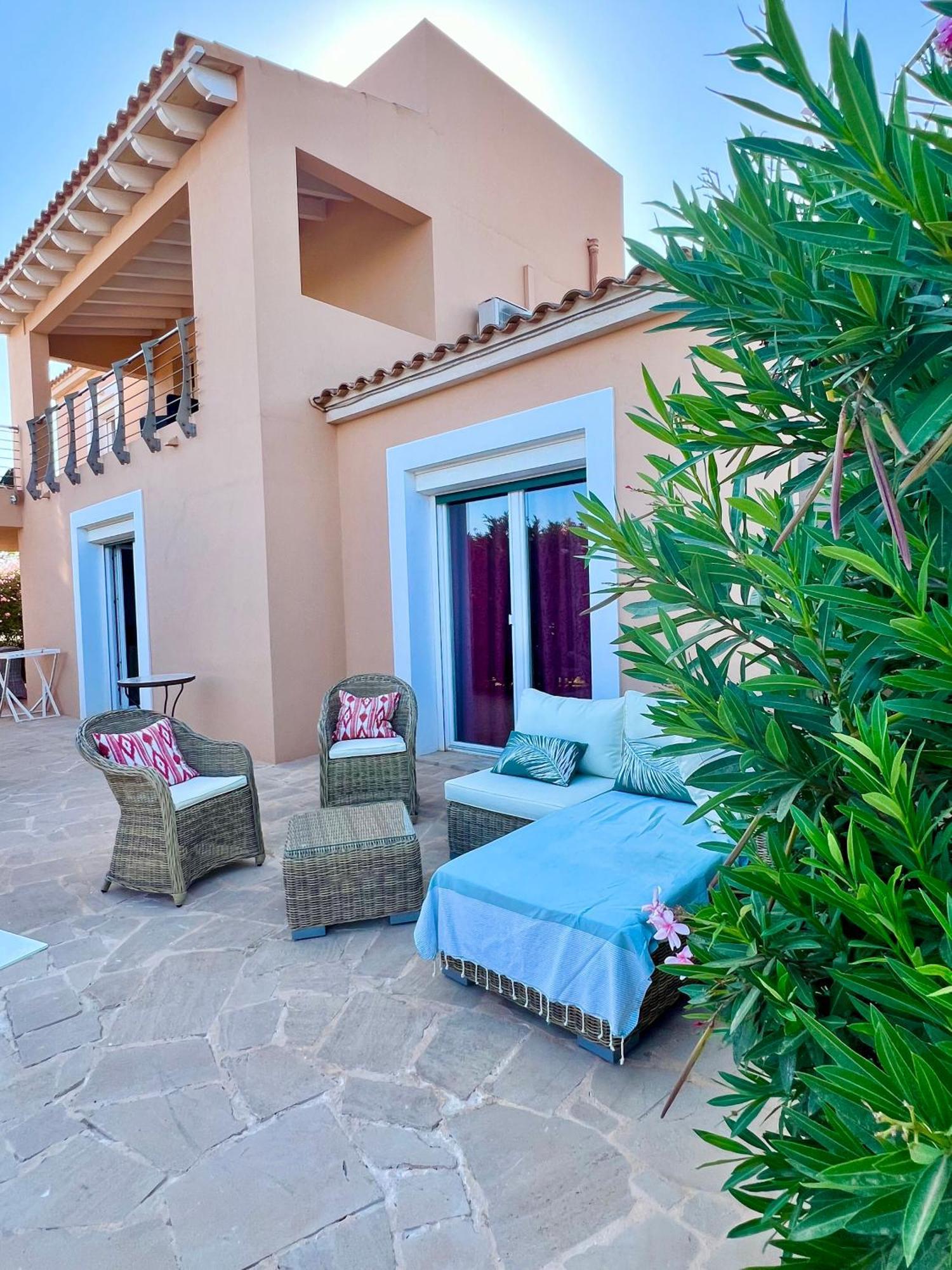Casa Luz Solar - Schoene Finca In Strandnaehe, Privatpool, Klimaanlage, Wifi サンタニー エクステリア 写真