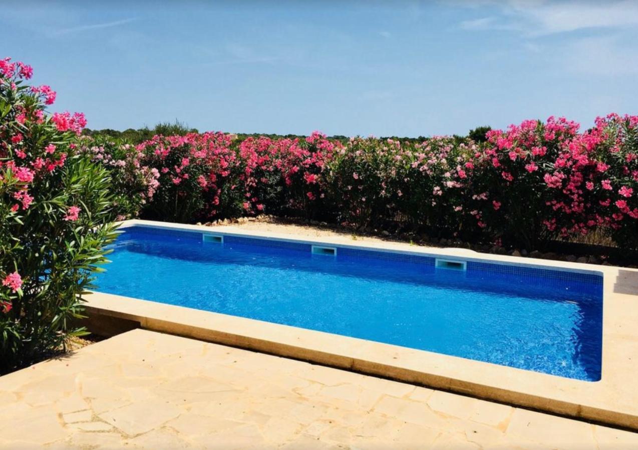 Casa Luz Solar - Schoene Finca In Strandnaehe, Privatpool, Klimaanlage, Wifi サンタニー エクステリア 写真